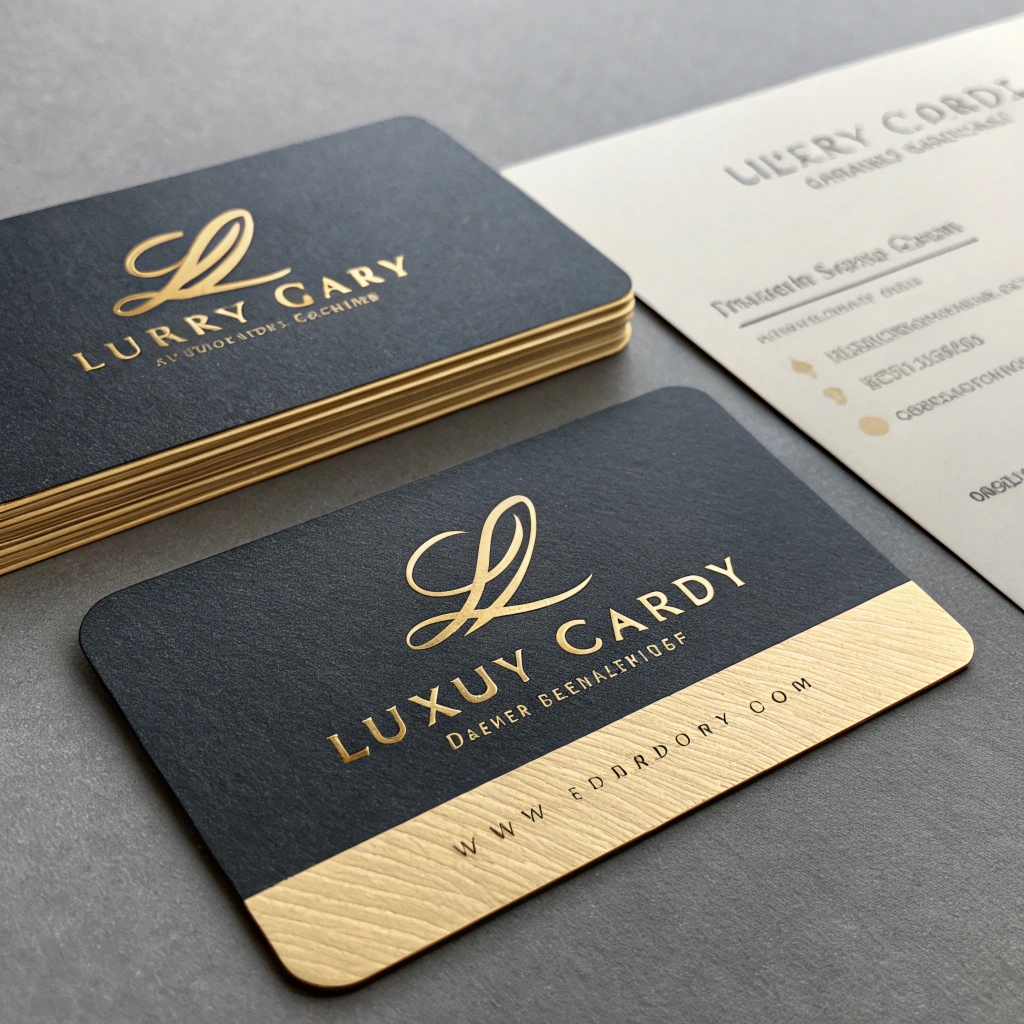 Klassisk visitkort med elegant finish